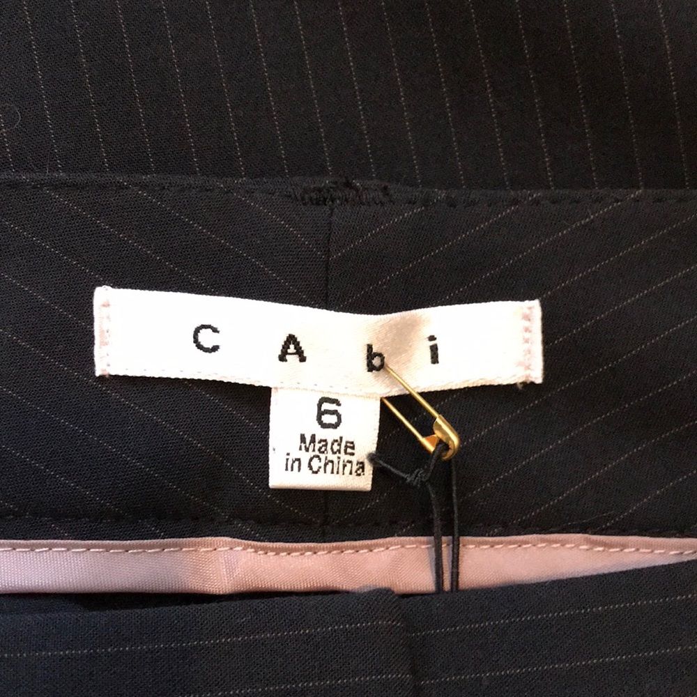 NWT CAbi Pinstripe Trouser - Picture 5 of 7